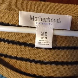 Motherhood Maternity Sweaters - Motherhood Maternity Lightweight Striped Sweater Motherhood Maternity Sweaters - Motherhood Maternity Lightweight Striped Sweater